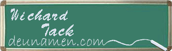 Wichard Tack Visitenkarte
